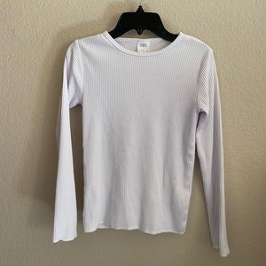 Zara Kids Basic White Long Sleeve!